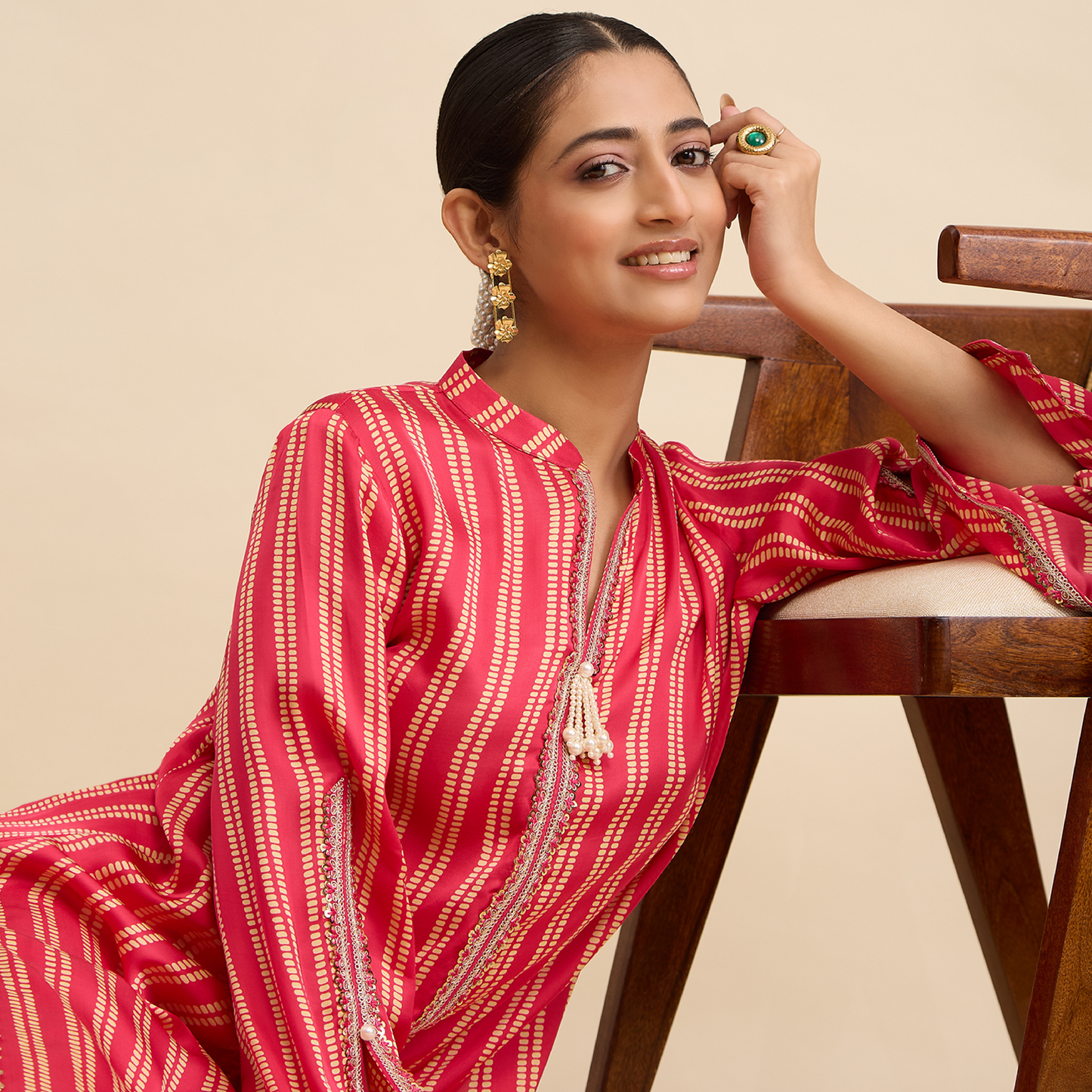 Madhabilata Kurta and Pant Set