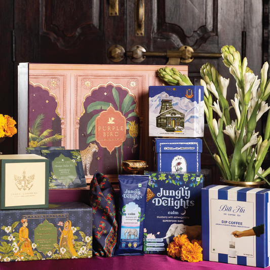 Purple Bird Neelanjali Luxury Gift Box