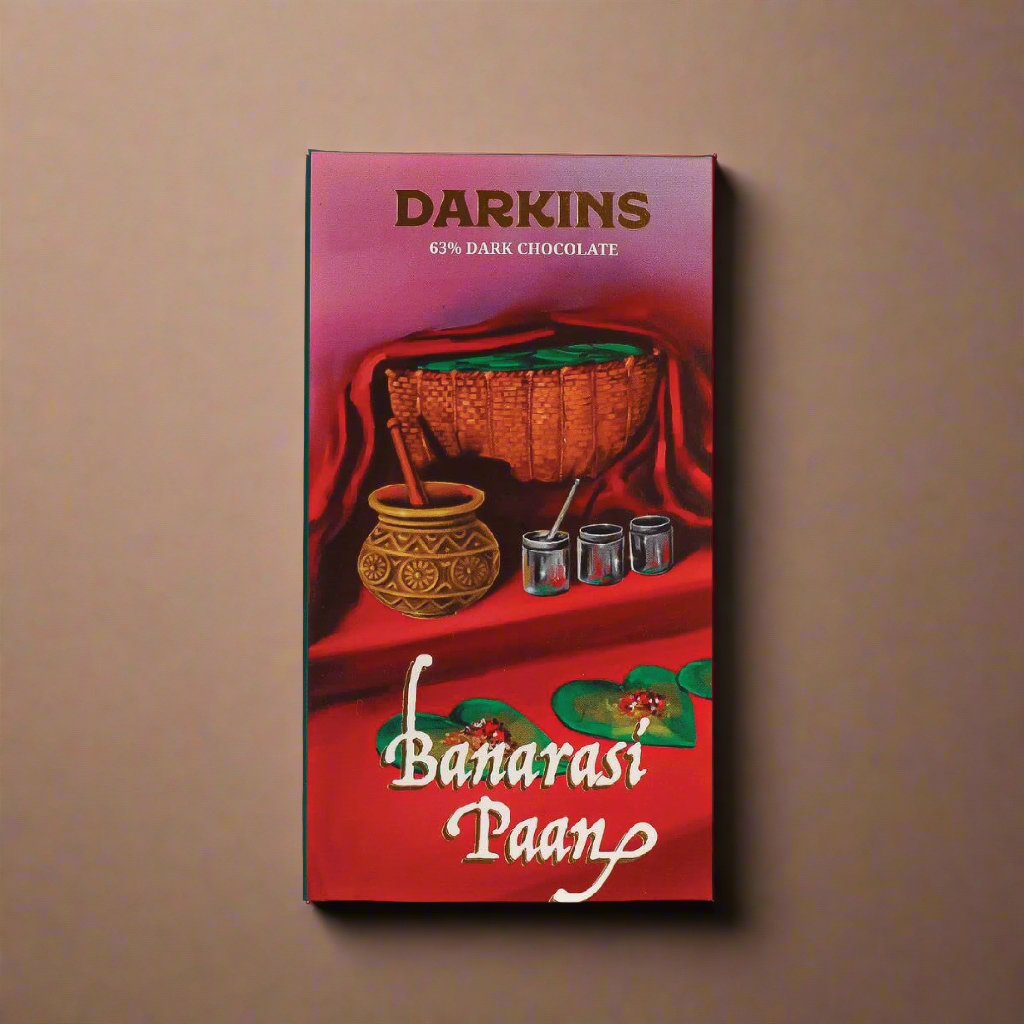 Darkins 63% Artisanal Dark Chocolate with Paan