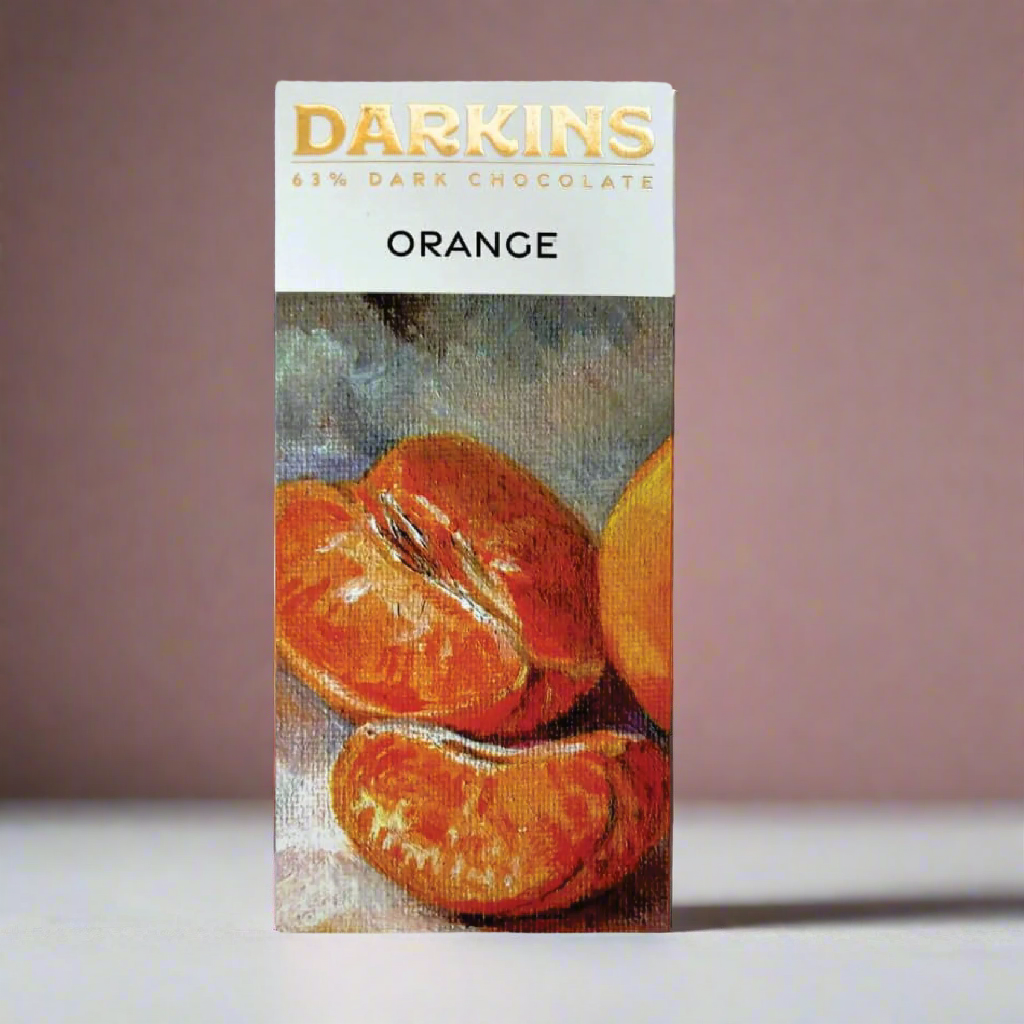 Darkins 63% Artisanal Dark Chocolate with Orange