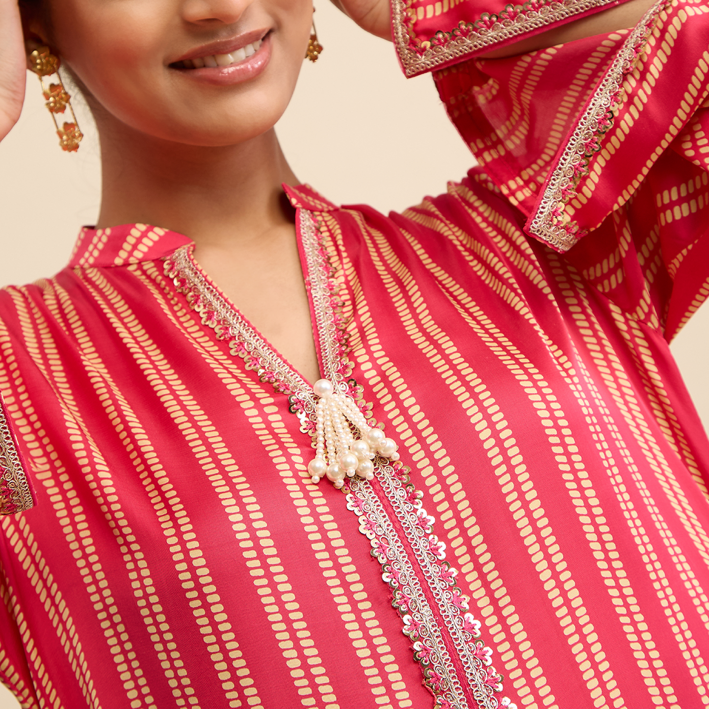 Madhabilata Kurta and Pant Set