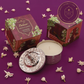 Purple Bird 'Bahaar' Silver Plated Candle - Indian Rose