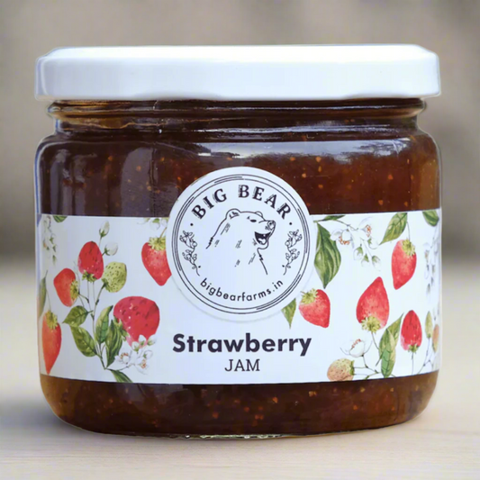 Big Bear Farms Strawberry Jam (350g)