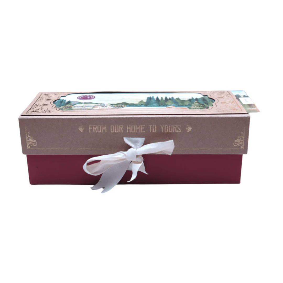 Big Bear Farms Postcard Gift Box With Cherry Preserve, Apricot Jam, Peach Jam 120g