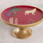 India Circus Magenta Biome Mystique Cake Stand