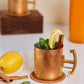 P-TAL Copper Moscow Mule Mugs (In a gift box)