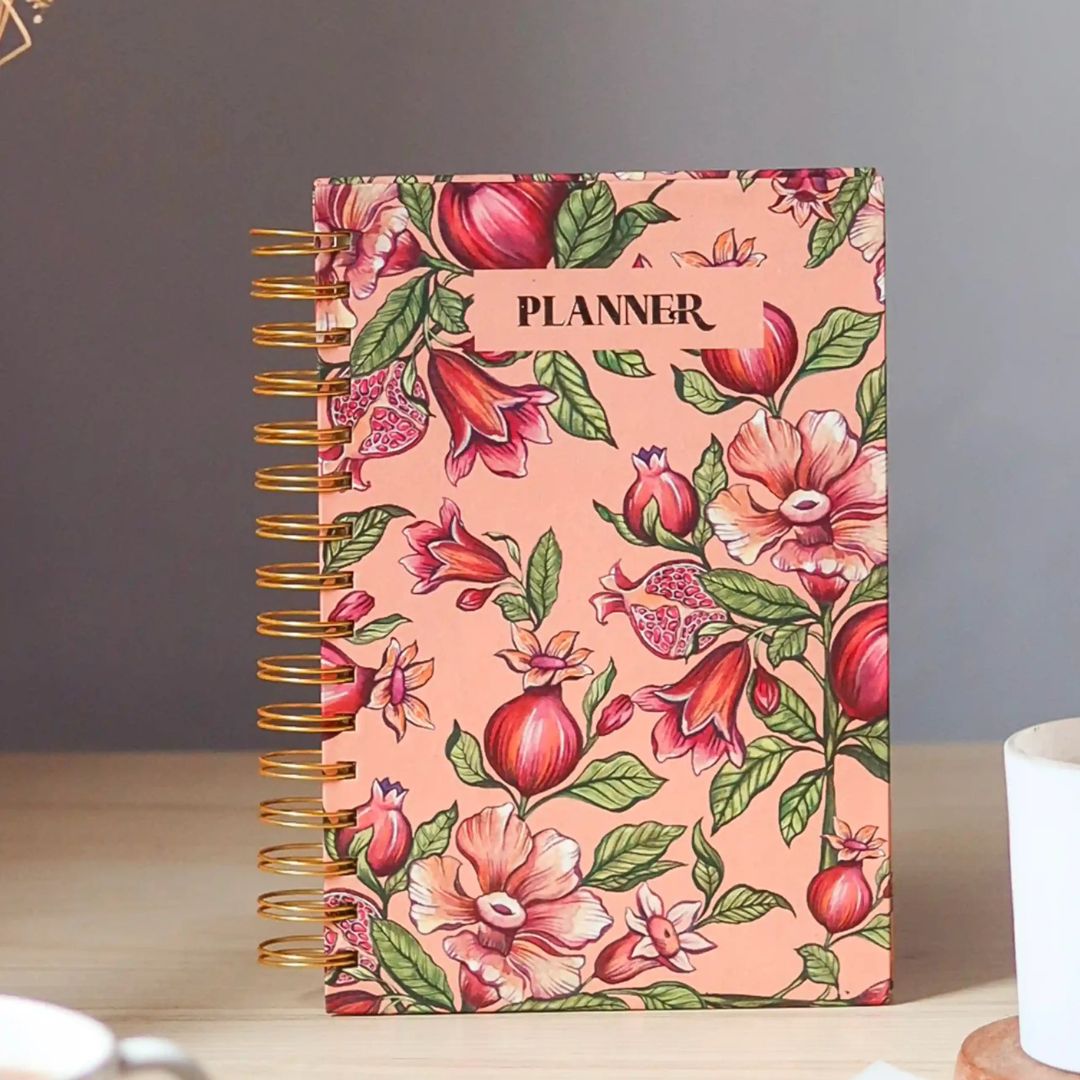 Roohani Rang  Anar Peach Daily Planner