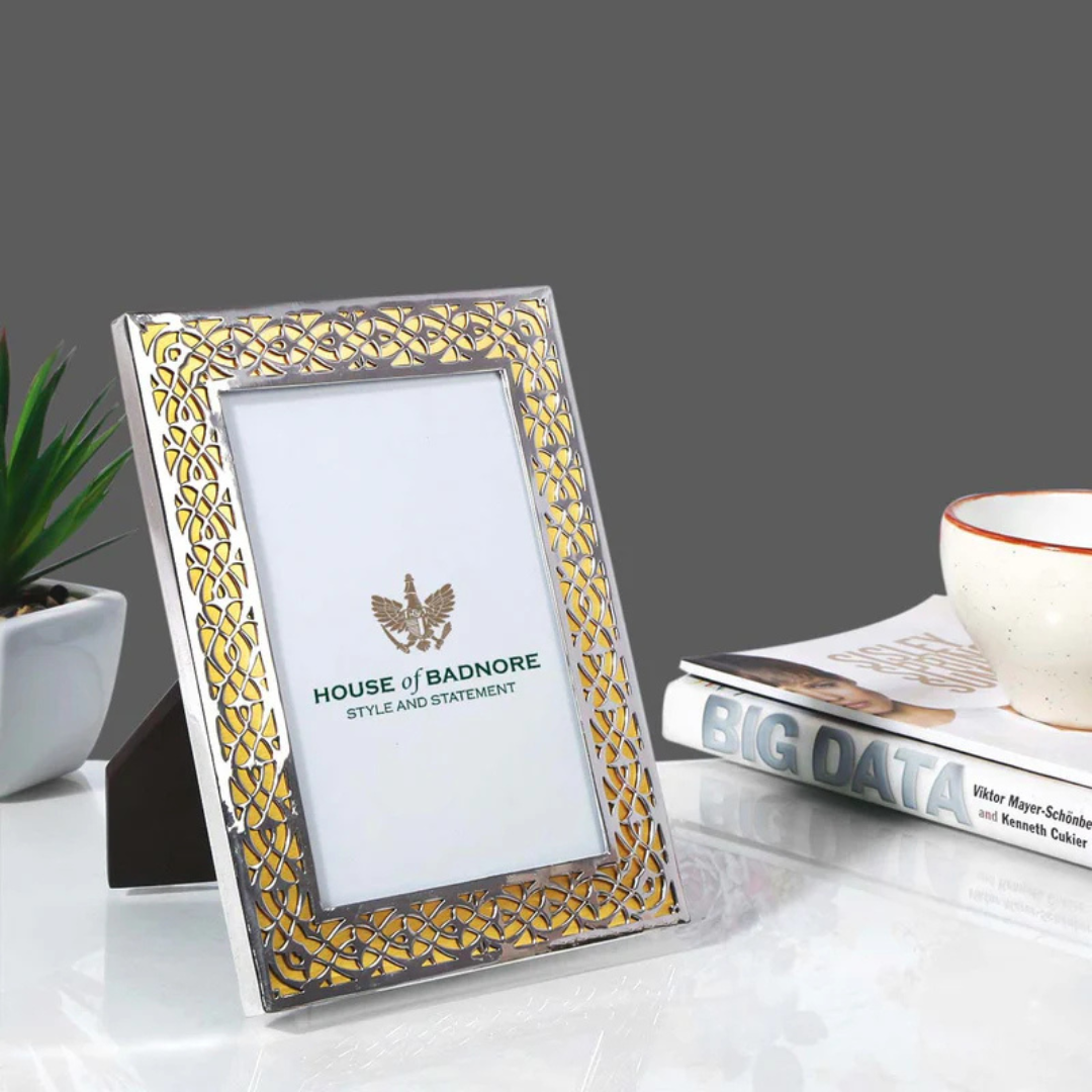 House of Badnore Lattice Photo Frame