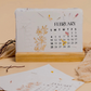 Roohani Rang 2025 Petals Desk Calendar