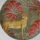 Kainaat Vanya Leopard Wall Plate - Green