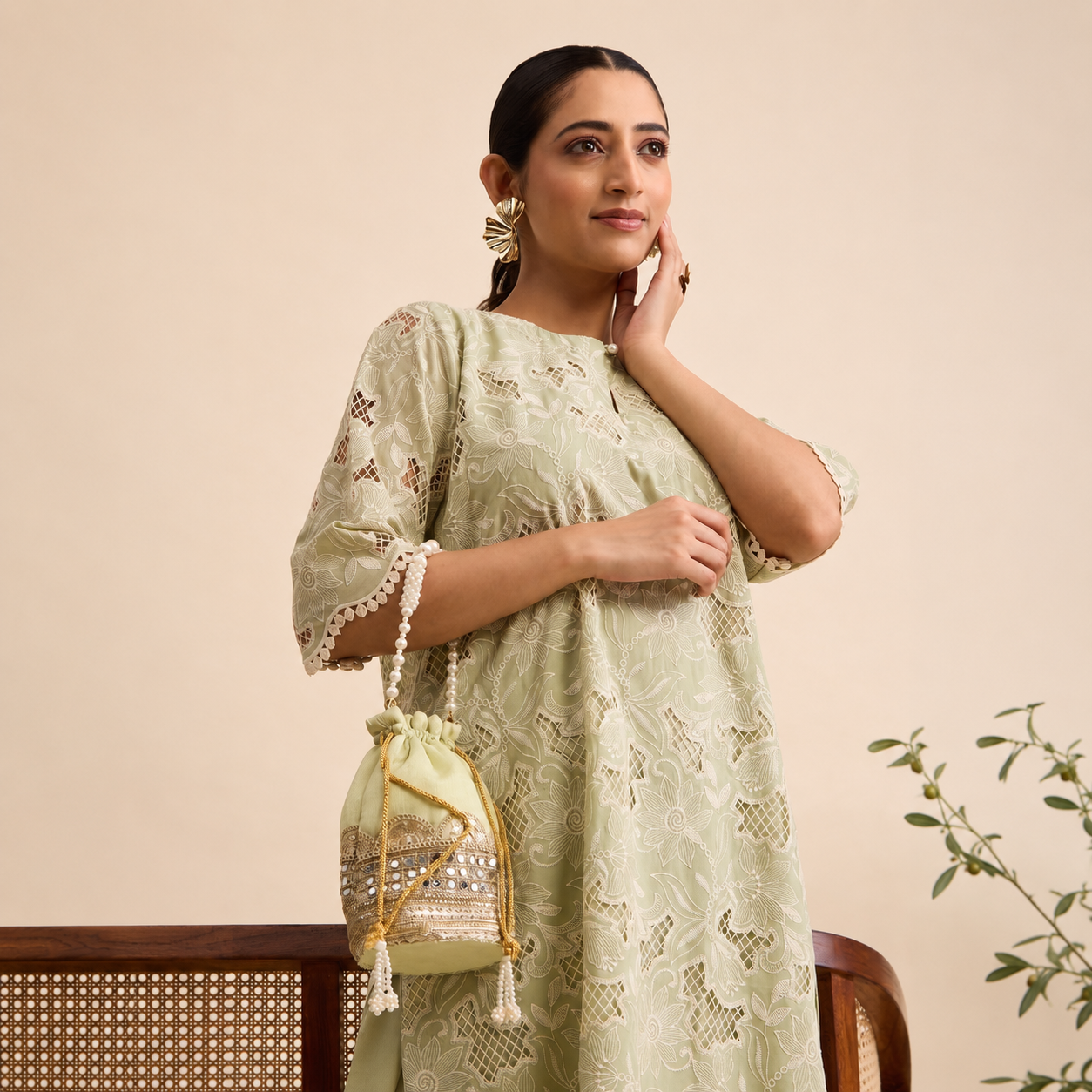 Charulata Kurta and Pant Set
