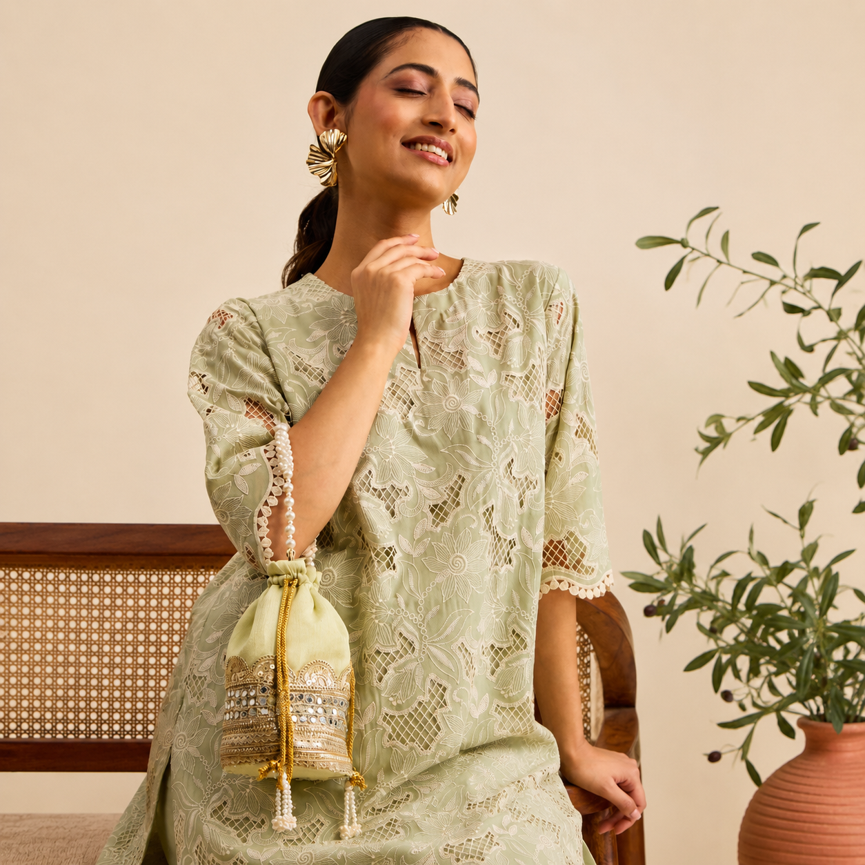 Charulata Kurta and Pant Set
