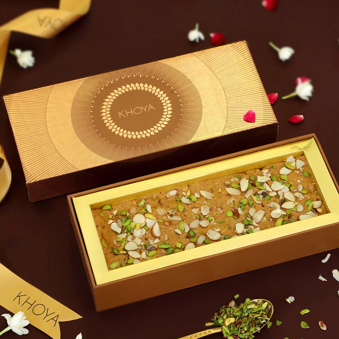 Khoya Chana Barfi Slab