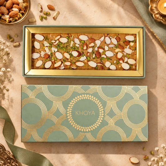 Khoya Chana Barfi Slab