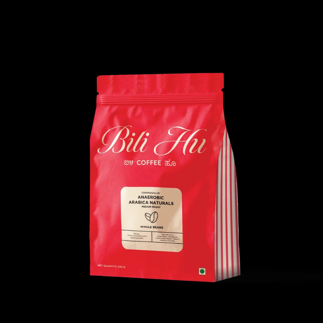 Billy Hu Anaerobic Arabica Naturals French Press (250gms)
