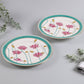 India Circus Emerald Blossom Dinner Plate Set of 2