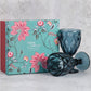India Circus Blue Wine Glasses (set of 2)