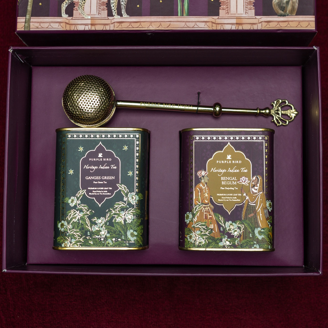 Purple Bird ‘Chai Yatra’ Heritage Indian Tea Gift Set