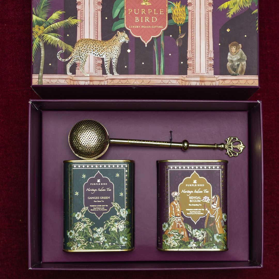Purple Bird ‘Chai Yatra’ Heritage Indian Tea Gift Set