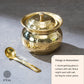 P-TAL Brass Ghee Pot