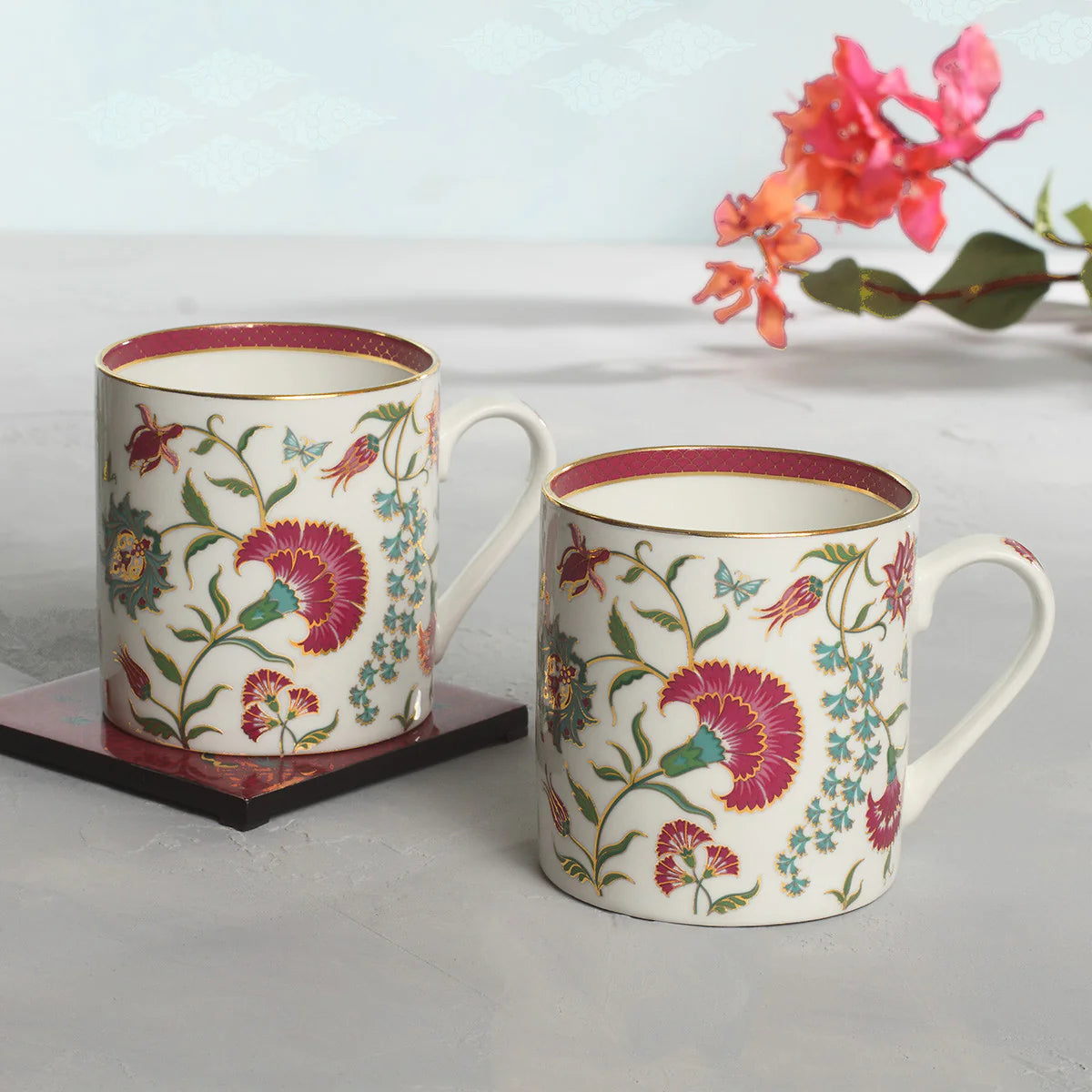 Kainaat Ambreen White Mugs (Two Mugs)