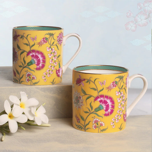 Kainaat Ambreen Yellow Mugs (Two Mugs)
