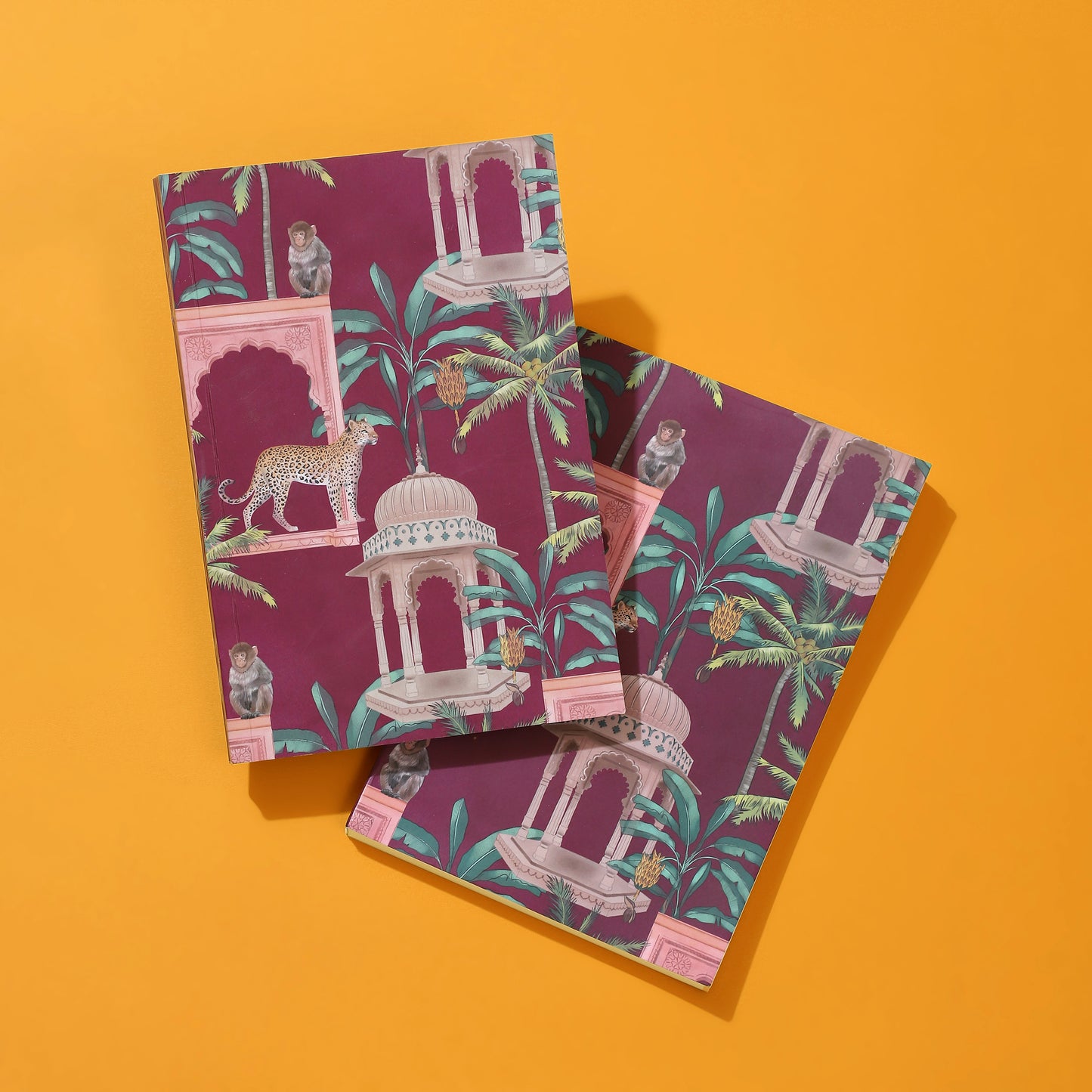 Purple Bird 'Royal Jungle' Softbound Notebook